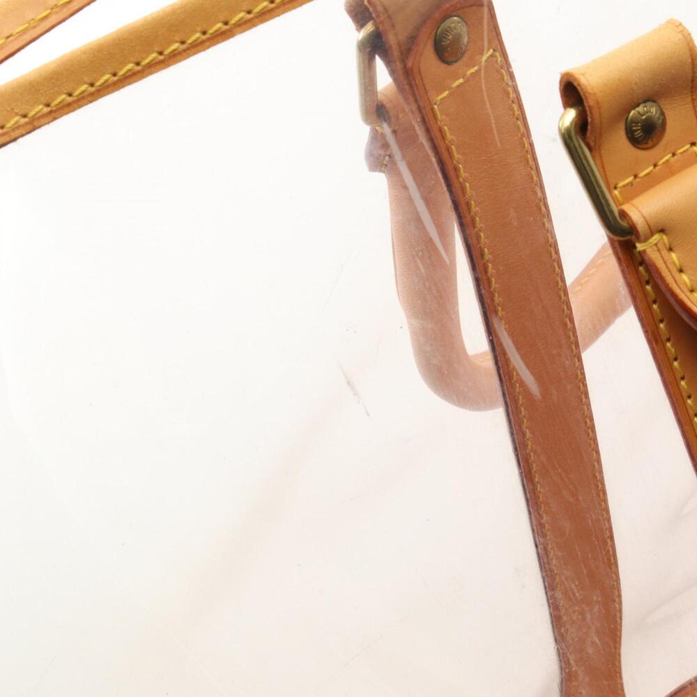 LOUIS VUITTON Authentic Brown Leather Tote Bag - Picture 10 of 13
